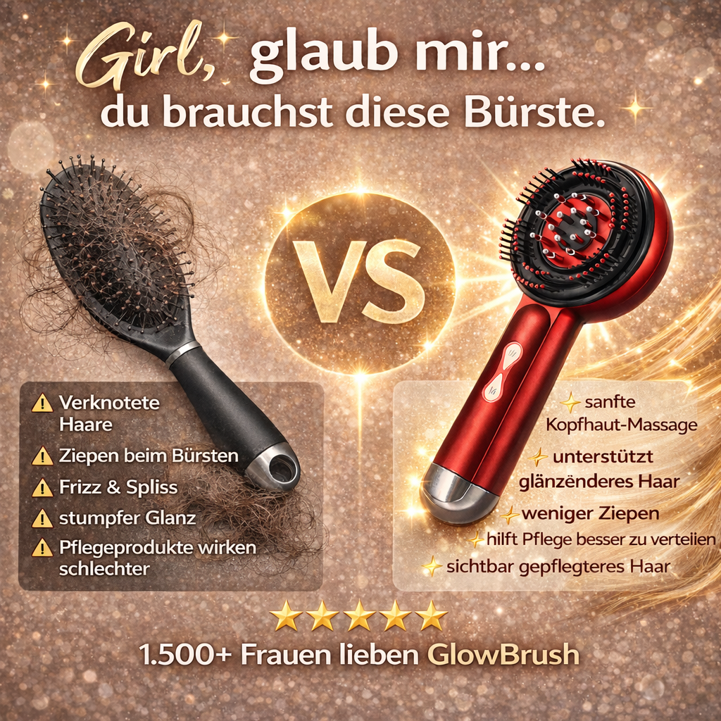GlowBrush - Massagebürste
