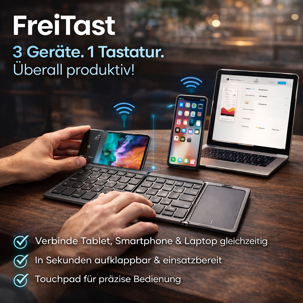 FreiTast - Faltbare Tastatur